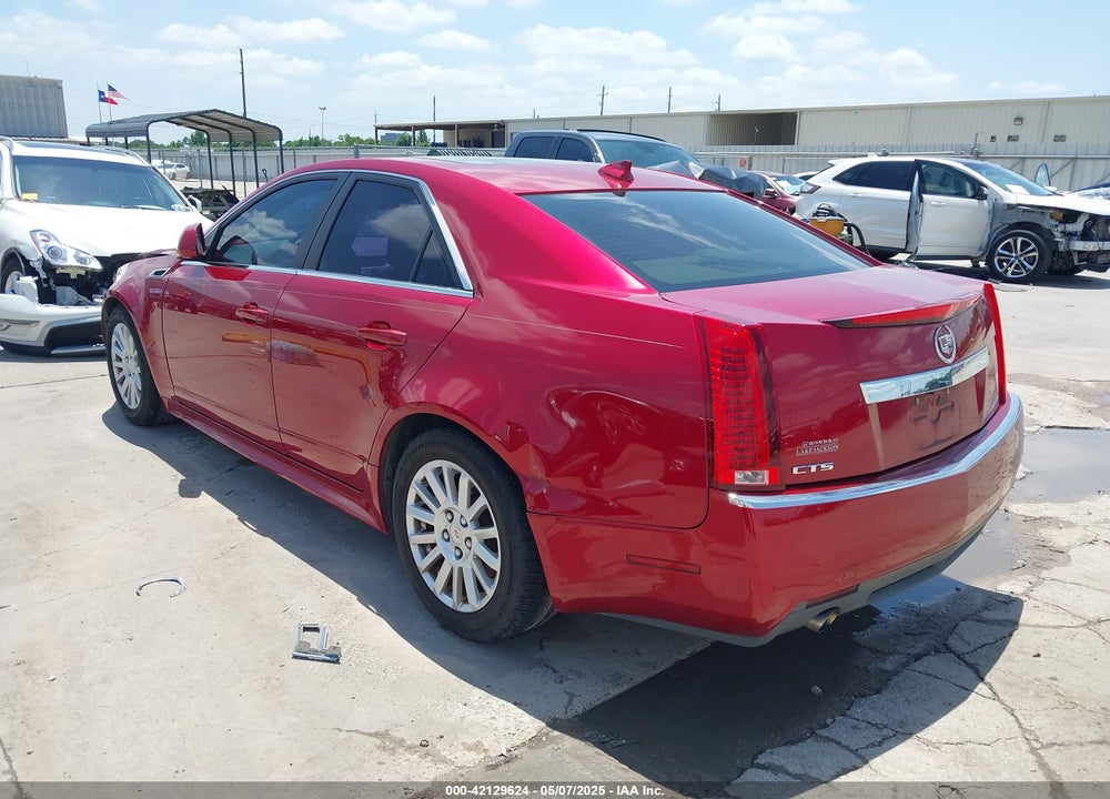 2012 CADILLAC CTS LUXURY VIN: 1G6DE5E52C0109345