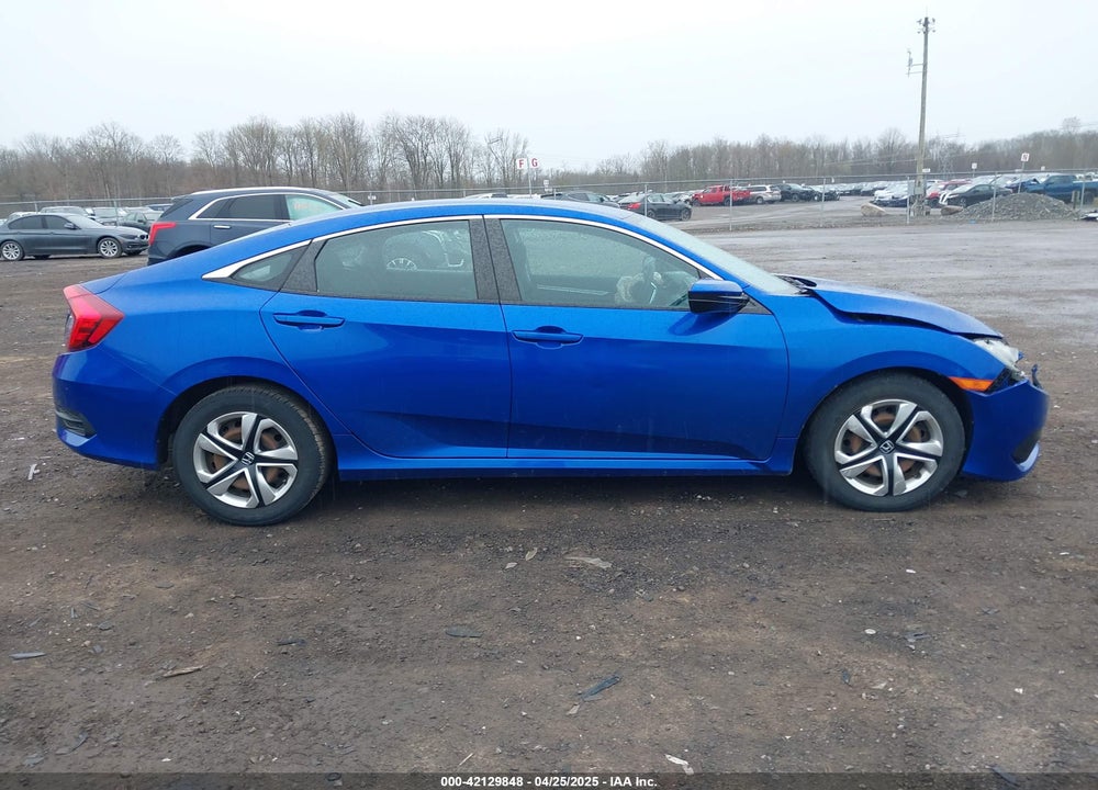 2016 HONDA CIVIC VIN: 19XFC2F58GE220472