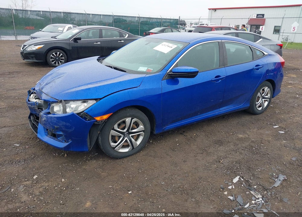 2016 HONDA CIVIC VIN: 19XFC2F58GE220472