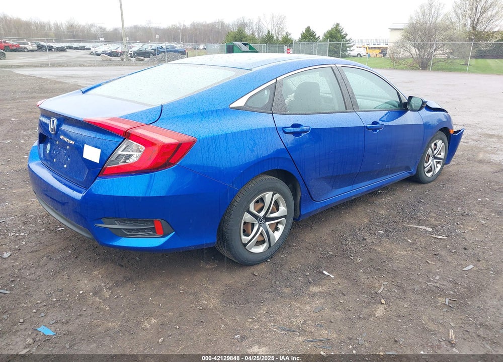 2016 HONDA CIVIC VIN: 19XFC2F58GE220472