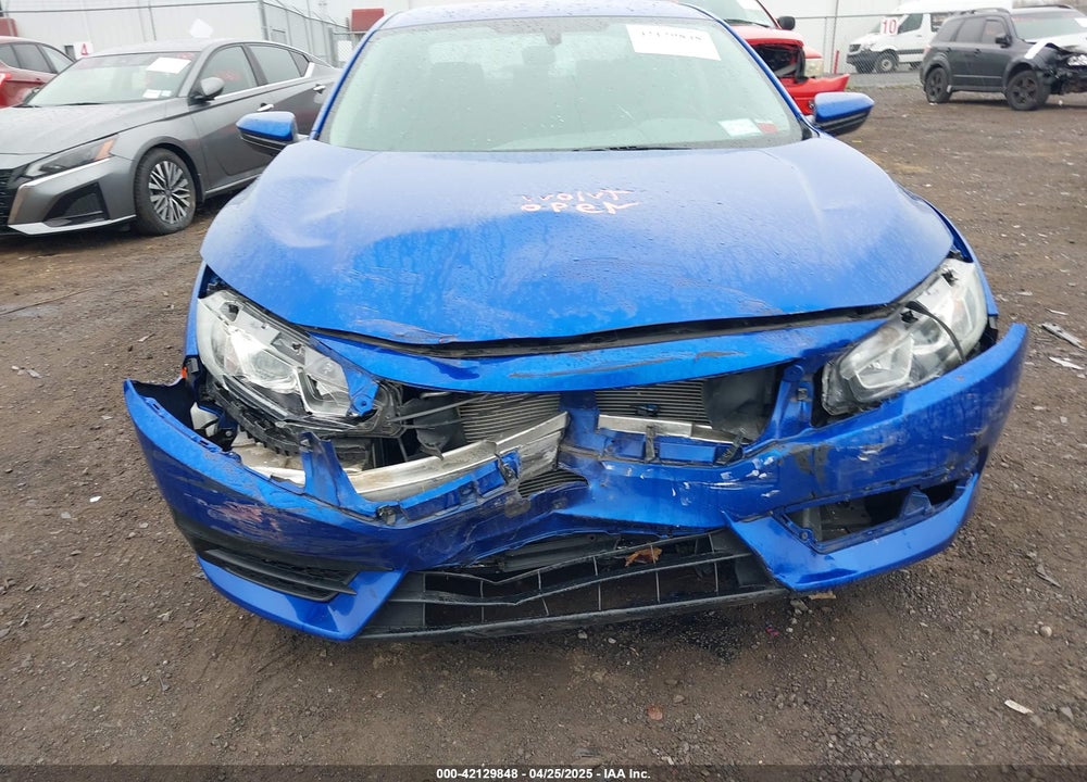 2016 HONDA CIVIC VIN: 19XFC2F58GE220472