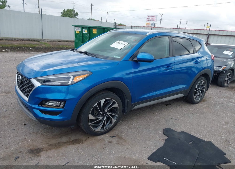 2021 HYUNDAI TUCSON SPORT VIN: KM8J3CAL5MU322634