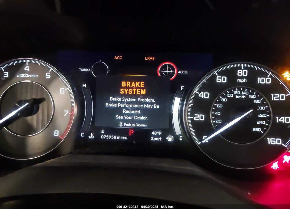 2019 ACURA RDX VIN: 5J8TC2H34KL041362