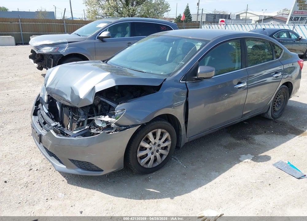 2017 NISSAN SENTRA VIN: 3N1AB7AP4HY388308