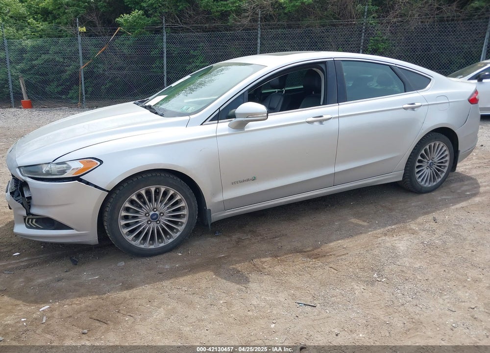 2013 FORD FUSION HYBRID TITANIUM VIN: 3FA6P0RU7DR281902