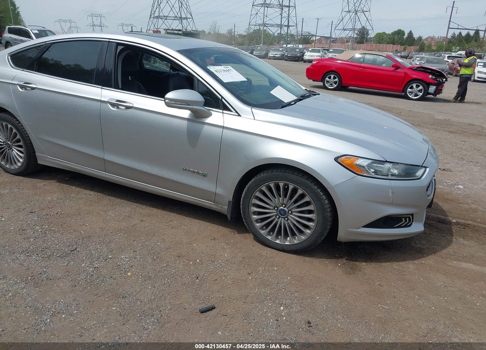 2013 FORD FUSION HYBRID TITANIUM VIN: 3FA6P0RU7DR281902