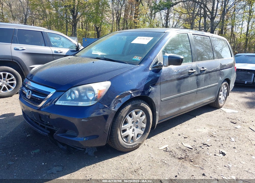 2007 HONDA ODYSSEY LX VIN: 5FNRL382X7B042550