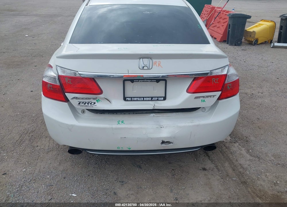 2013 HONDA ACCORD SPORT VIN: 1HGCR2F59DA106000