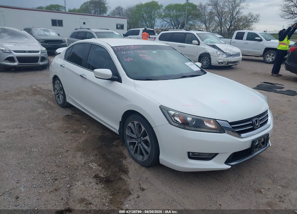 2013 HONDA ACCORD SPORT VIN: 1HGCR2F59DA106000