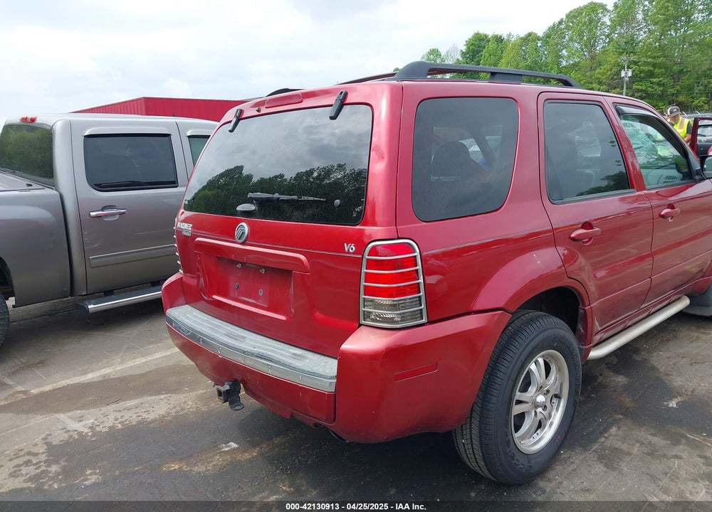 2005 MERCURY MARINER LUXURY/PREMIER VIN: 4M2YU56185DJ12429