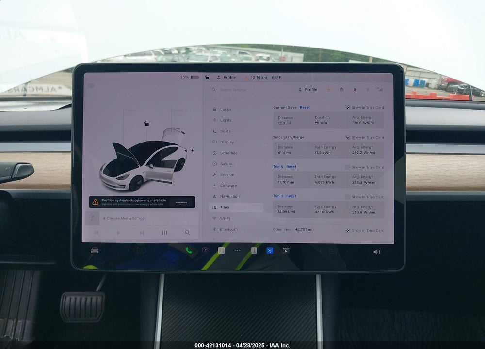 2019 TESLA MODEL 3 LONG RANGE/MID RANGE/STANDARD RANGE/STANDARD RANGE PLUS VIN: 5YJ3E1EA7KF299724