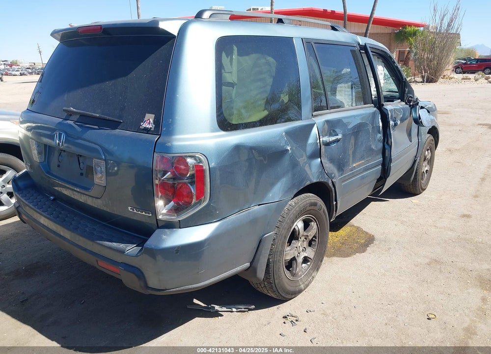 2006 HONDA PILOT EX-L VIN: 2HKYF18626H556385