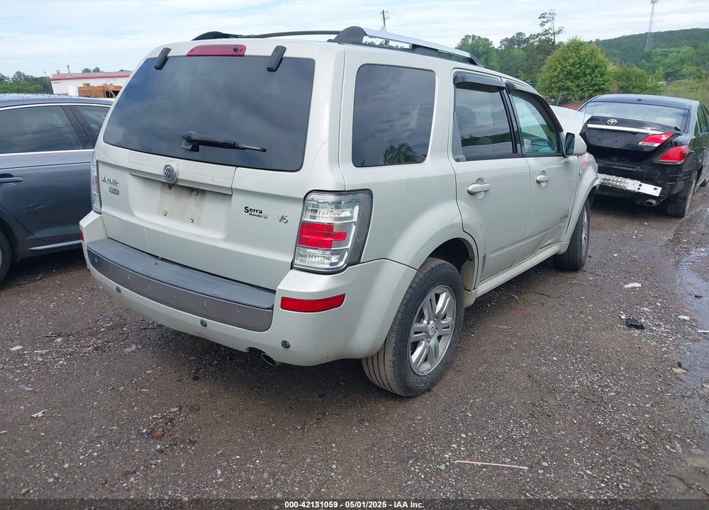 2008 MERCURY MARINER VIN: 4M2CU87108KJ53759