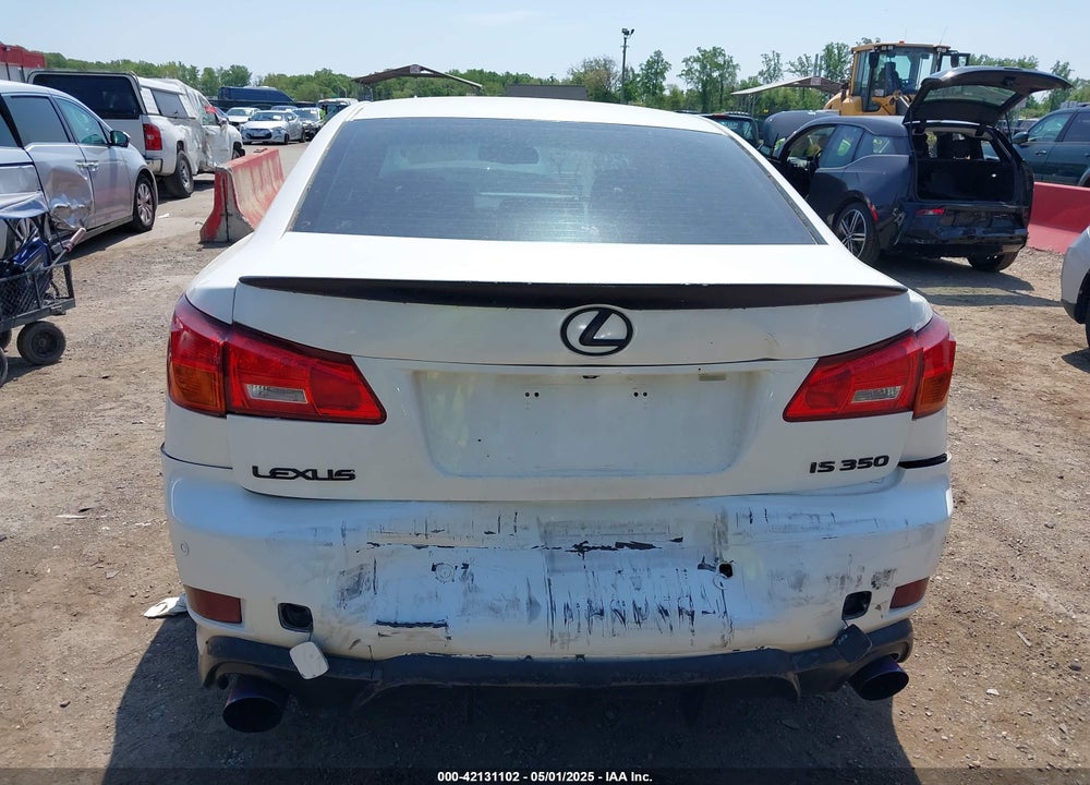 2006 LEXUS IS 350 VIN: JTHBE262865008646