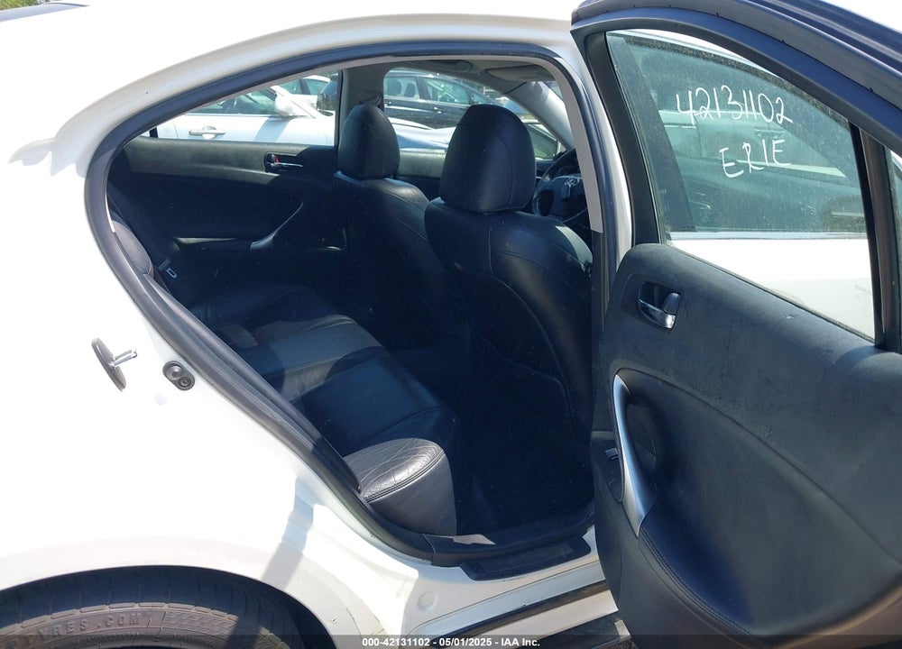 2006 LEXUS IS 350 VIN: JTHBE262865008646