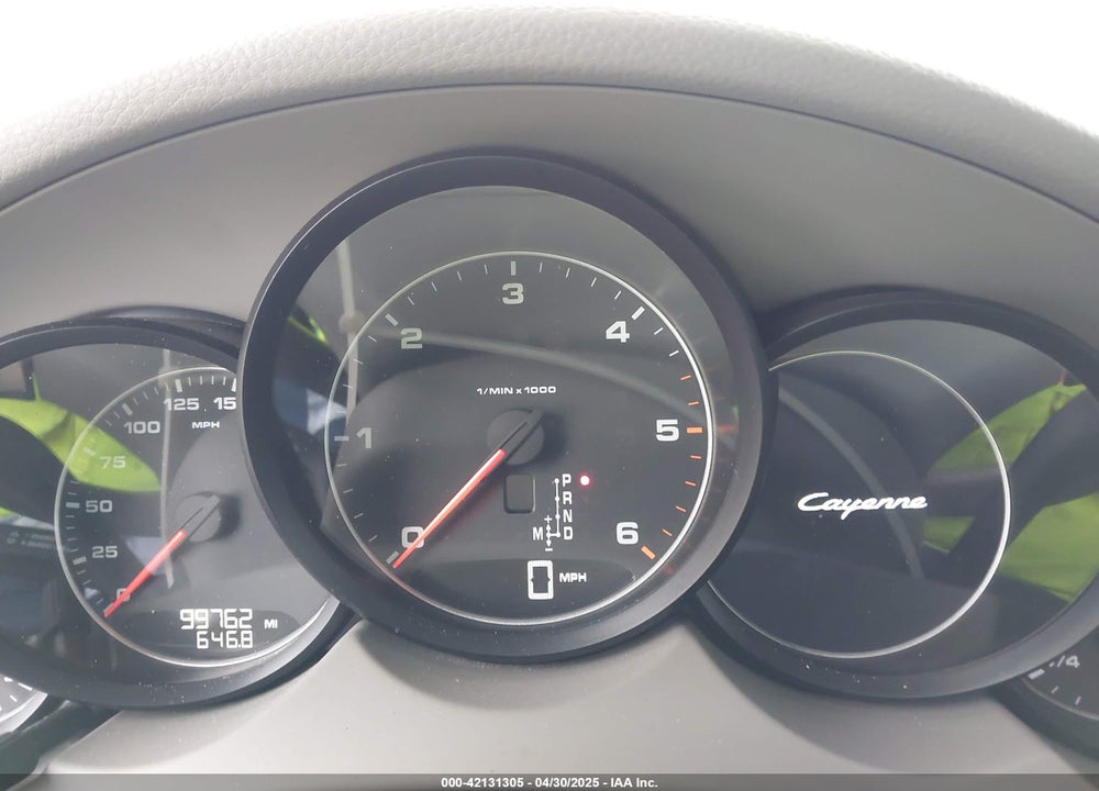 2013 PORSCHE CAYENNE VIN: WP1AF2A29DLA22600