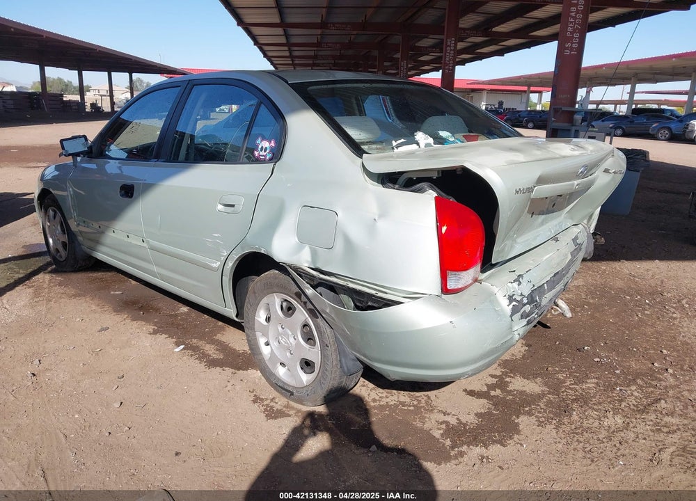 2003 HYUNDAI ELANTRA GLS/GT VIN: KMHDN45D13U683213