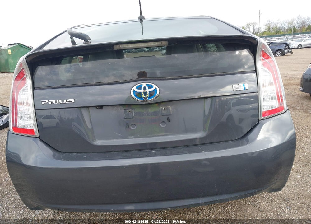 2013 TOYOTA PRIUS FOUR VIN: JTDKN3DU5D1632971