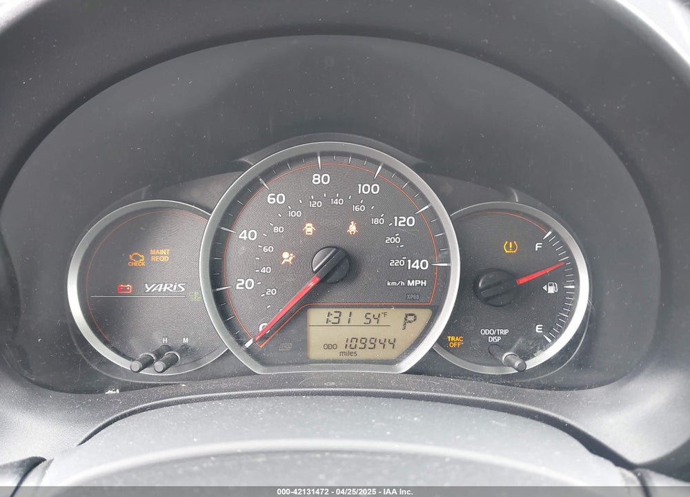 2013 TOYOTA YARIS LE VIN: JTDKTUD30DD554746