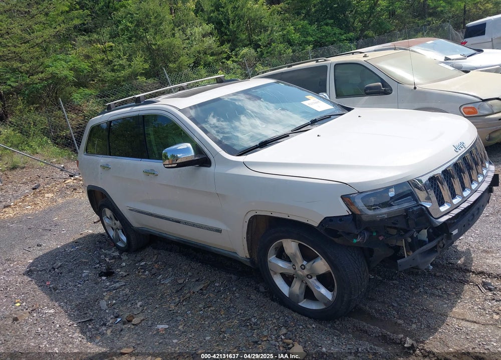 2011 JEEP GRAND CHEROKEE OVERLAND VIN: 1J4RR6GT7BC509420