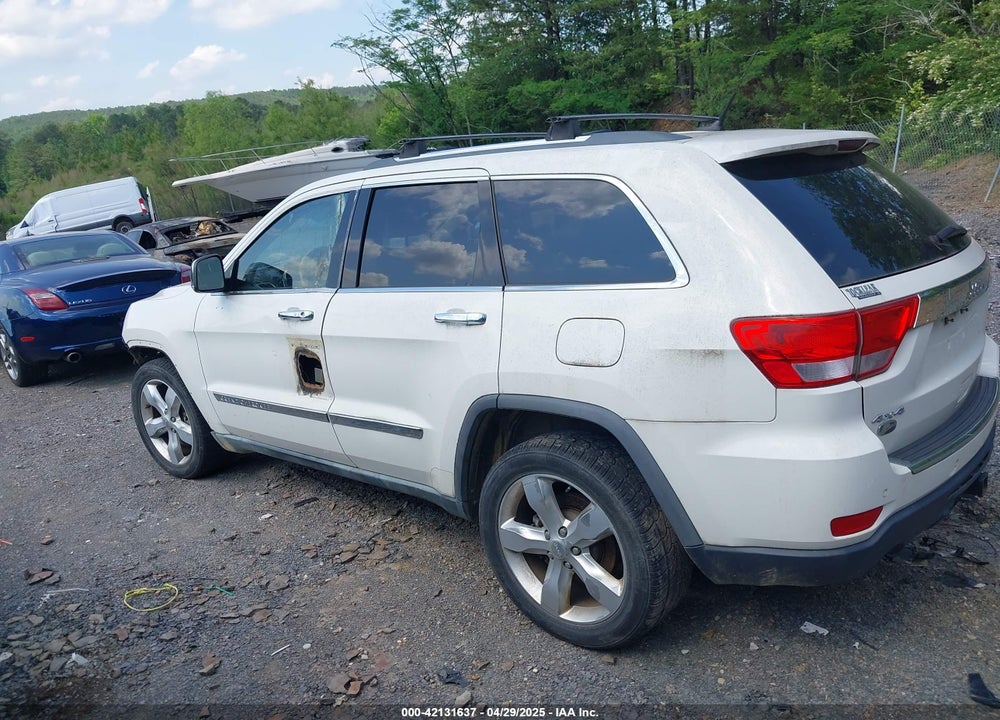 2011 JEEP GRAND CHEROKEE OVERLAND VIN: 1J4RR6GT7BC509420