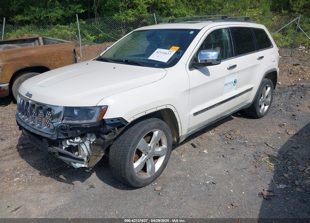 2011 JEEP GRAND CHEROKEE OVERLAND VIN: 1J4RR6GT7BC509420