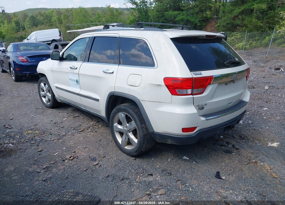 2011 JEEP GRAND CHEROKEE OVERLAND VIN: 1J4RR6GT7BC509420