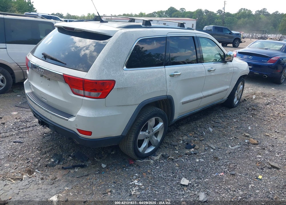 2011 JEEP GRAND CHEROKEE OVERLAND VIN: 1J4RR6GT7BC509420