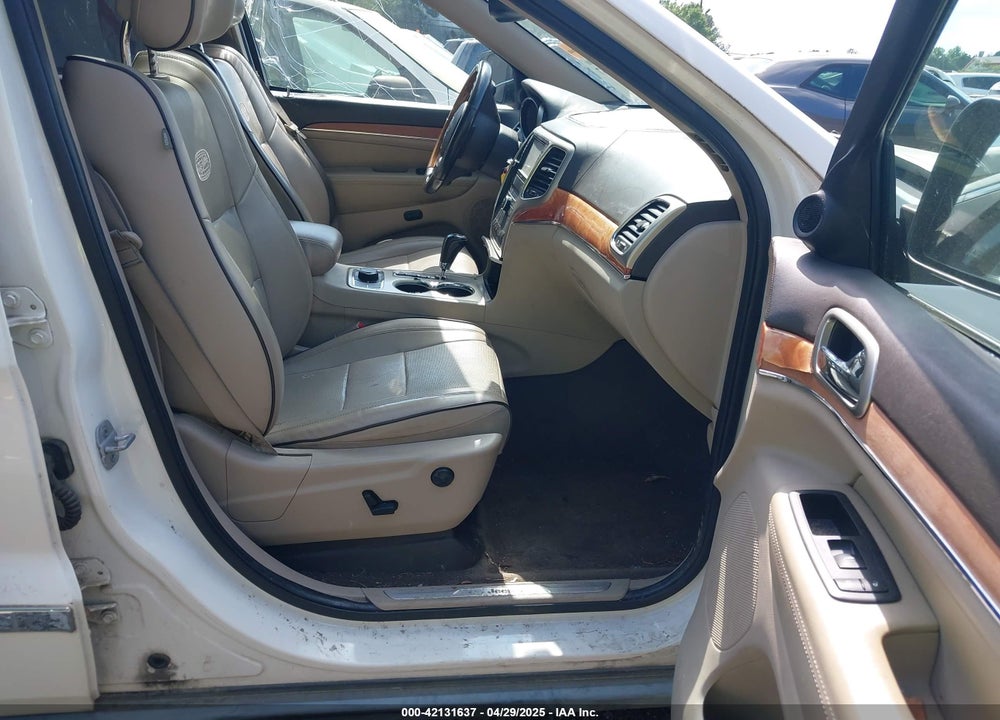2011 JEEP GRAND CHEROKEE OVERLAND VIN: 1J4RR6GT7BC509420