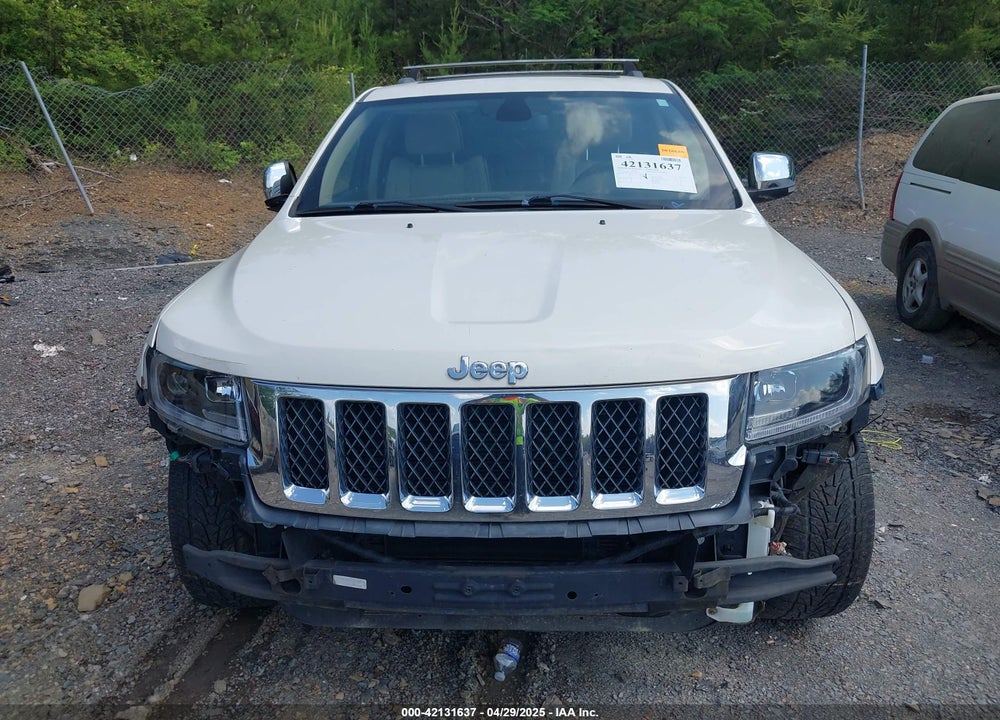 2011 JEEP GRAND CHEROKEE OVERLAND VIN: 1J4RR6GT7BC509420