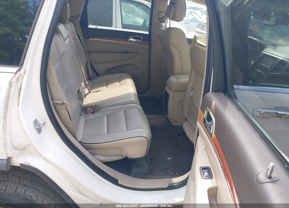 2011 JEEP GRAND CHEROKEE OVERLAND VIN: 1J4RR6GT7BC509420