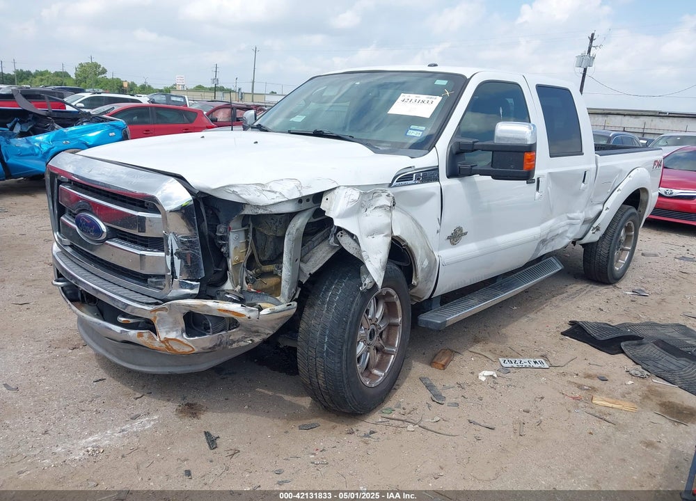 2012 FORD F-250 LARIAT VIN: 1FT7W2BT3CED14989
