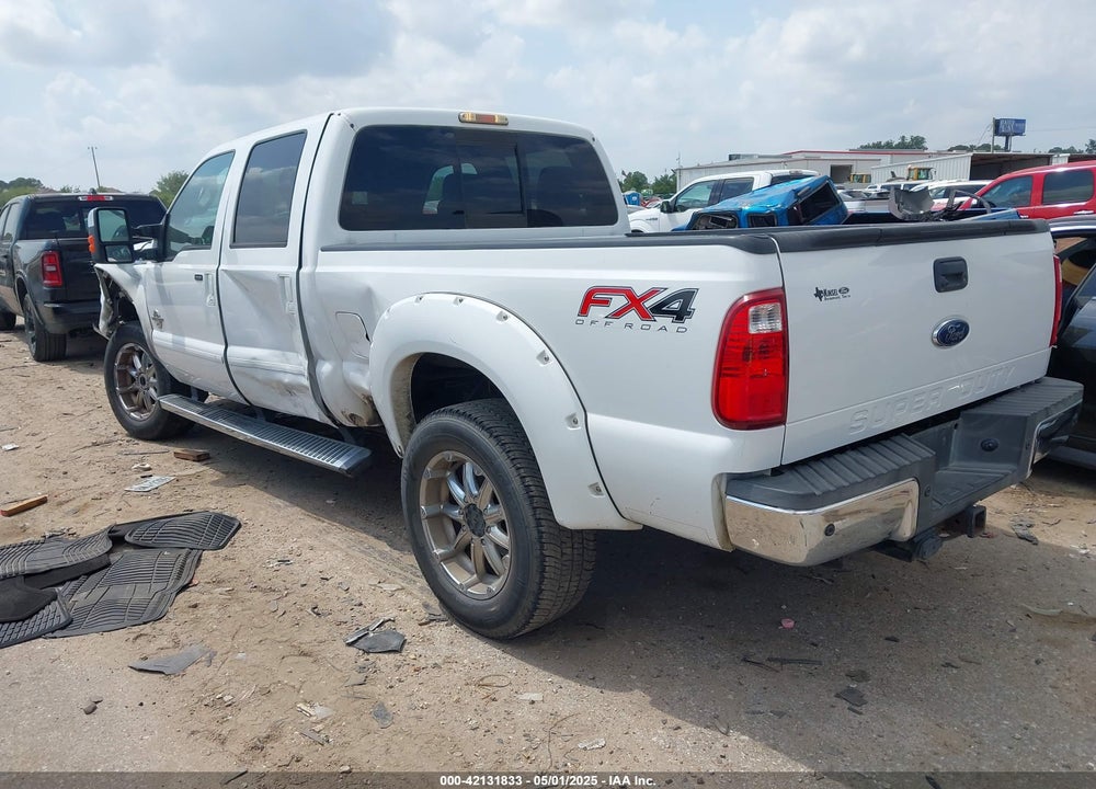 2012 FORD F-250 LARIAT VIN: 1FT7W2BT3CED14989