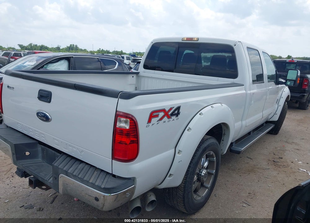 2012 FORD F-250 LARIAT VIN: 1FT7W2BT3CED14989