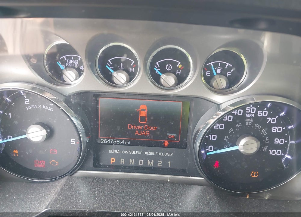2012 FORD F-250 LARIAT VIN: 1FT7W2BT3CED14989