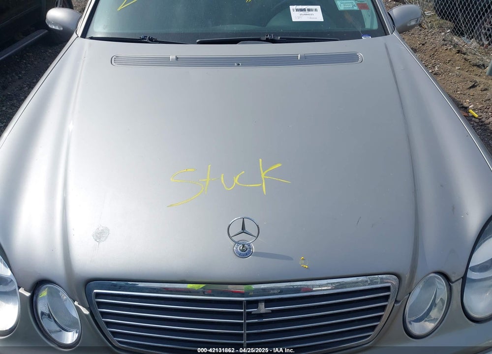2005 MERCEDES-BENZ E 320 4MATIC VIN: WDBUF82JX5X168343