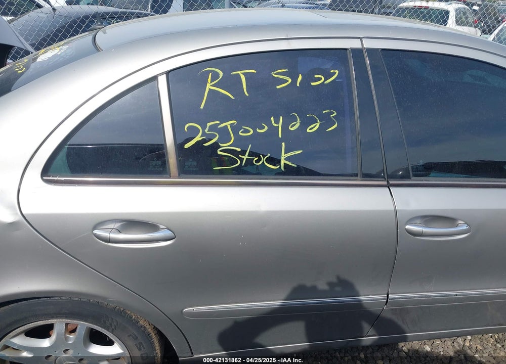 2005 MERCEDES-BENZ E 320 4MATIC VIN: WDBUF82JX5X168343