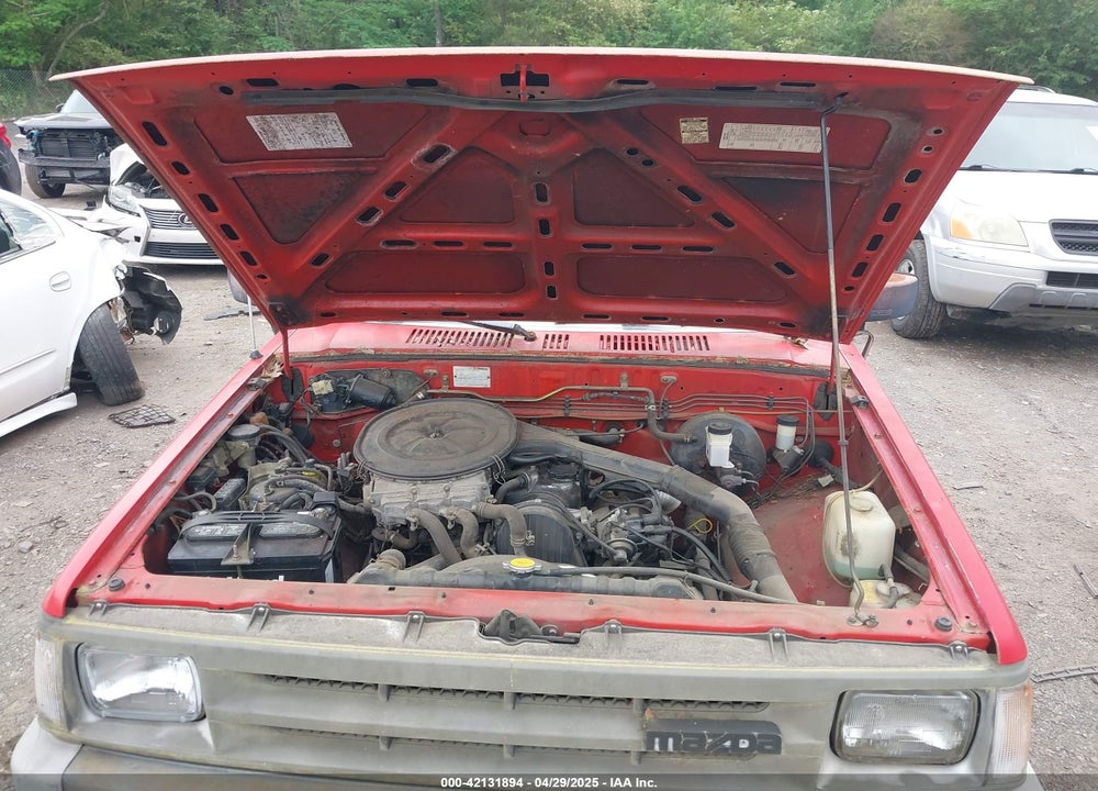 1989 MAZDA B2200 SHORT BED VIN: JM2UF1135K0759529