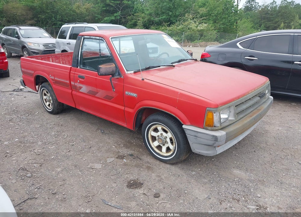 1989 MAZDA B2200 SHORT BED VIN: JM2UF1135K0759529