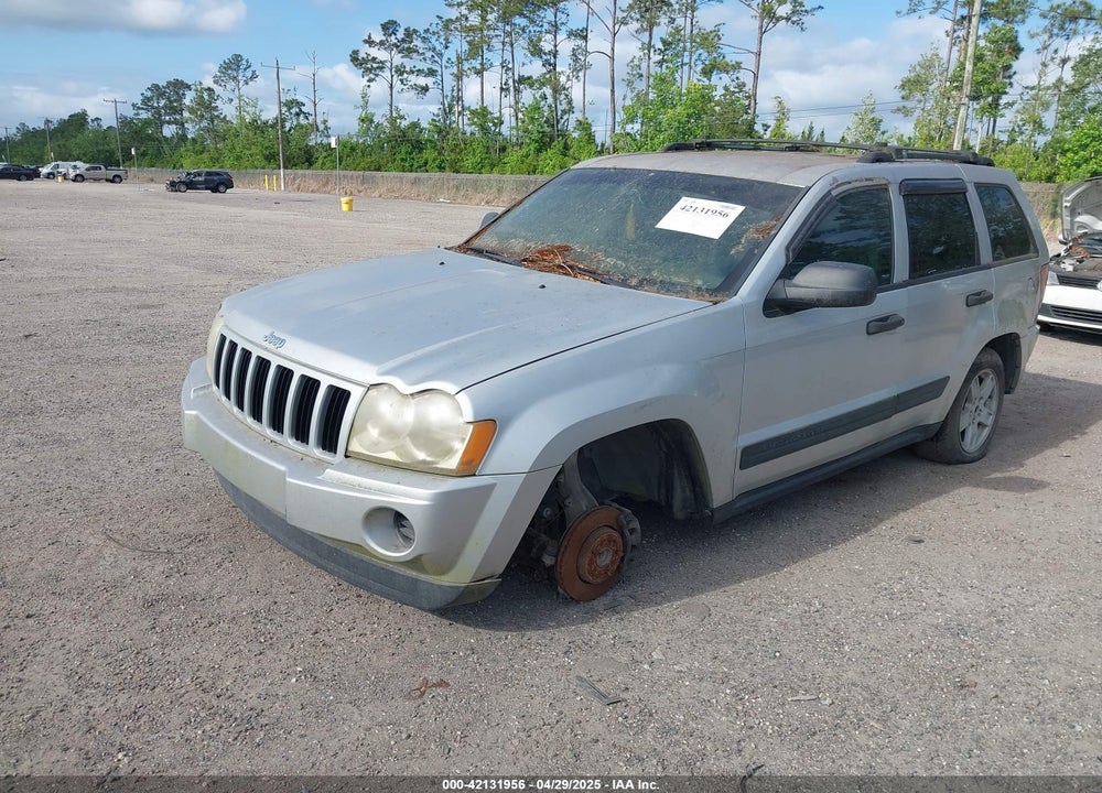 2005 JEEP GRAND CHEROKEE LAREDO VIN: 1J4GS48K35C704571