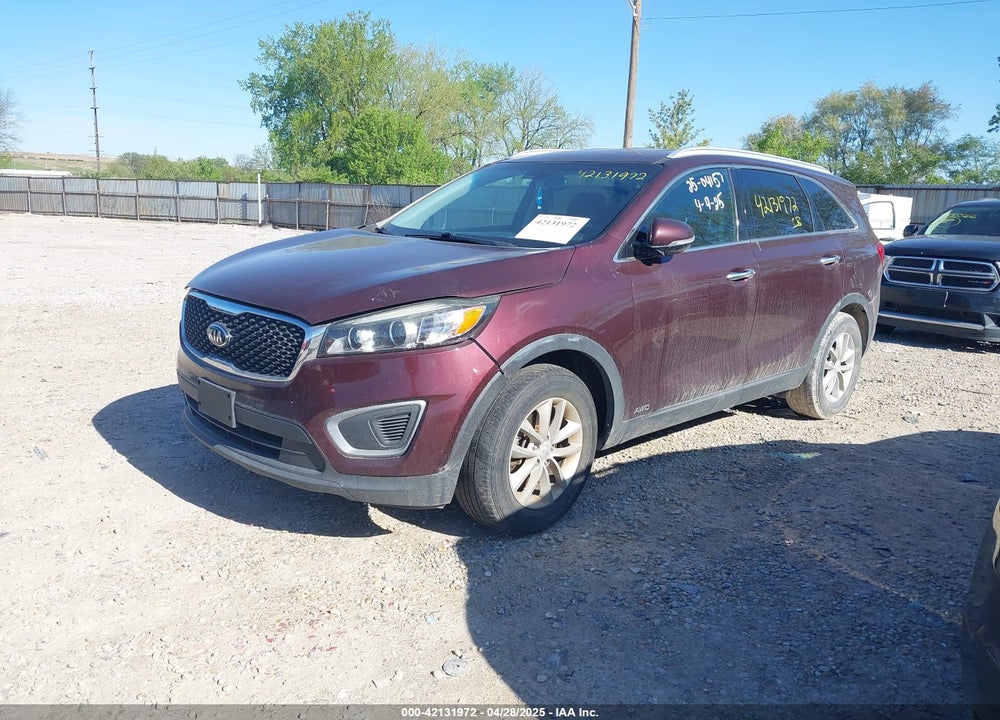 2017 KIA SORENTO VIN: 5XYPGDA33HG267794