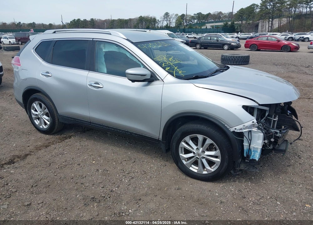 2016 NISSAN ROGUE SV VIN: KNMAT2MV6GP601878