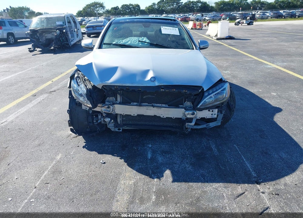 2016 MERCEDES-BENZ C 300 VIN: 55SWF4KB6GU098332