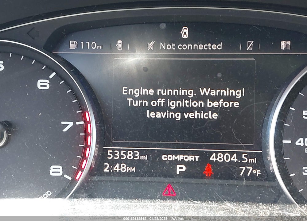2019 AUDI Q7 VIN: WA1AHAF71KD029374