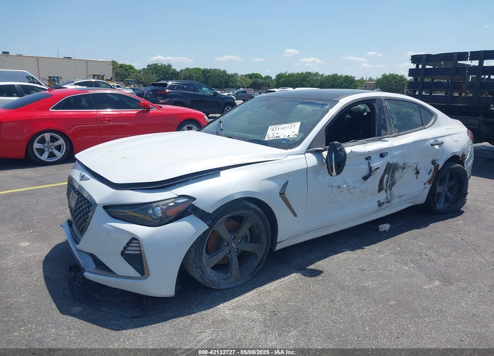 2019 GENESIS G70 VIN: KMTG44LA4KU038200