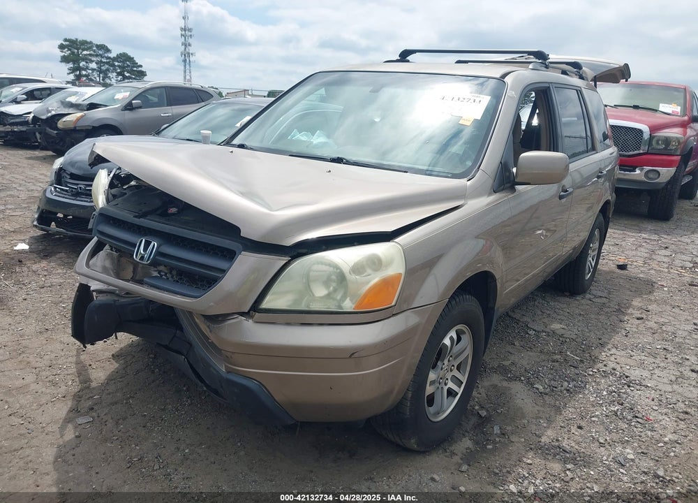 2004 HONDA PILOT EX VIN: 2HKYF18414H547415