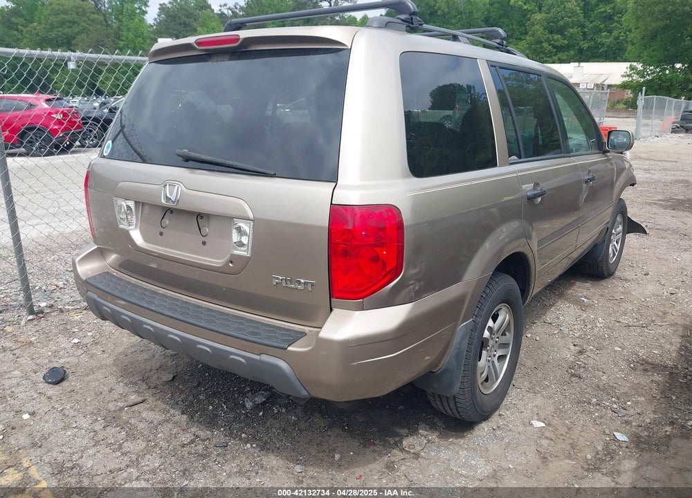 2004 HONDA PILOT EX VIN: 2HKYF18414H547415