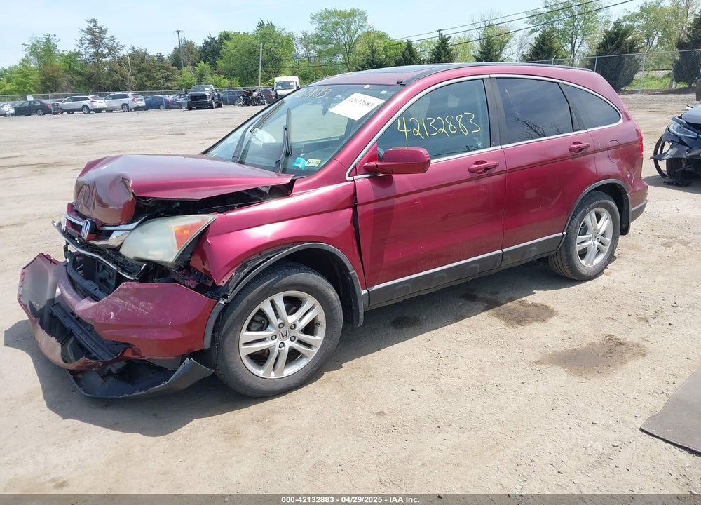 2010 HONDA CR-V EX-L VIN: 5J6RE4H7XAL053817