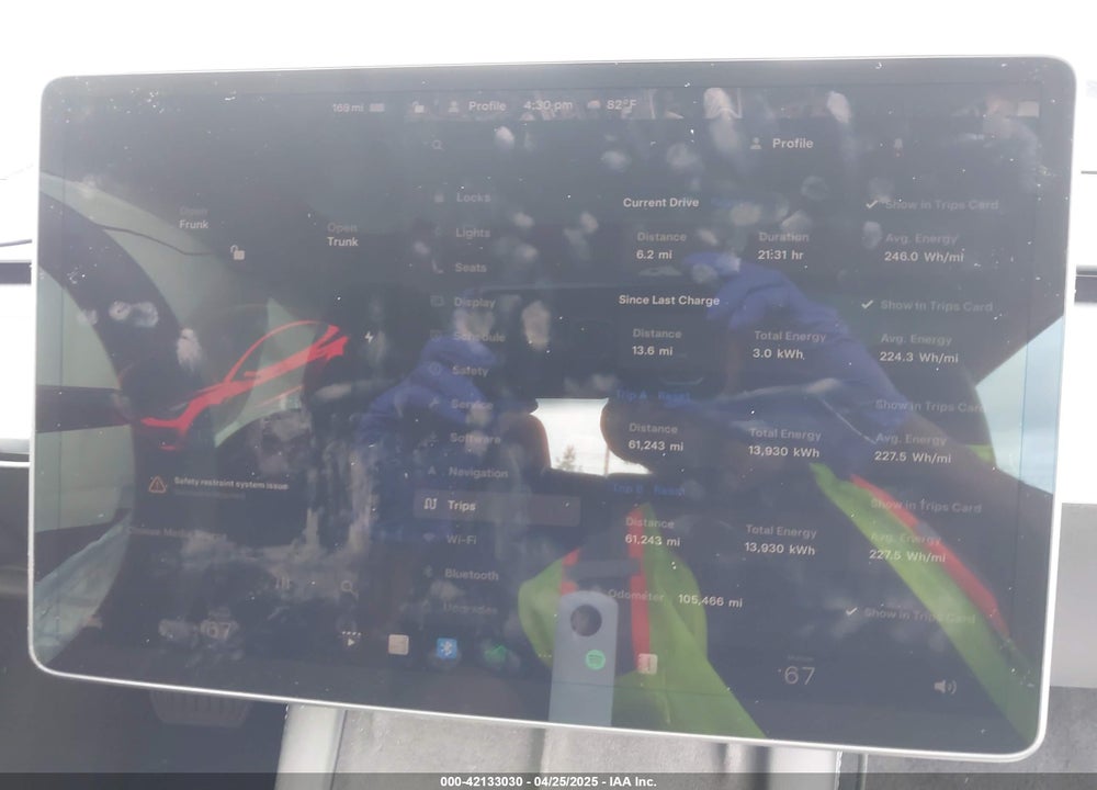 2023 TESLA MODEL 3 REAR-WHEEL DRIVE VIN: 5YJ3E1EA5PF429376
