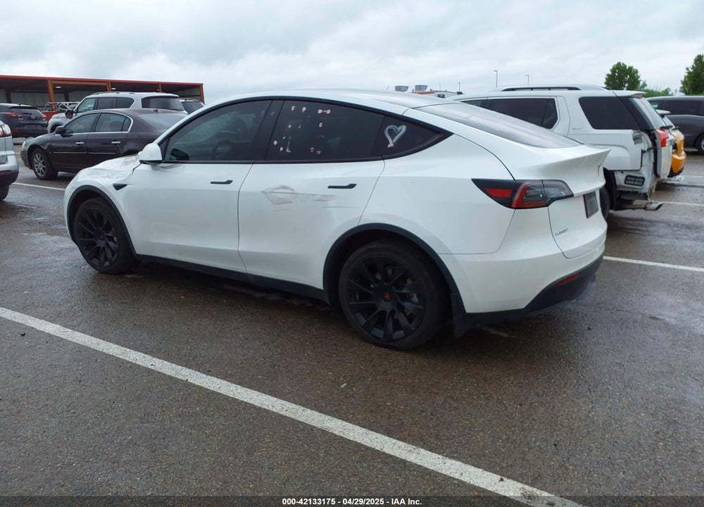 2020 TESLA MODEL Y VIN: 5YJYGDEE8LF012994